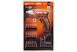 Аккумуляторная отвертка DAEWOO с набором бит и насадок DAА 4800 Plus DAA 4800 Plus