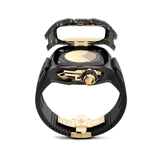 Корпус для Apple Watch Ultra RSCIII49 - Gold Carbon