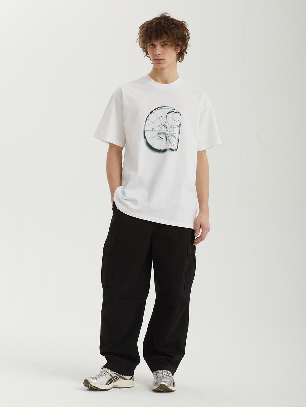 Мужская Футболка Shattered