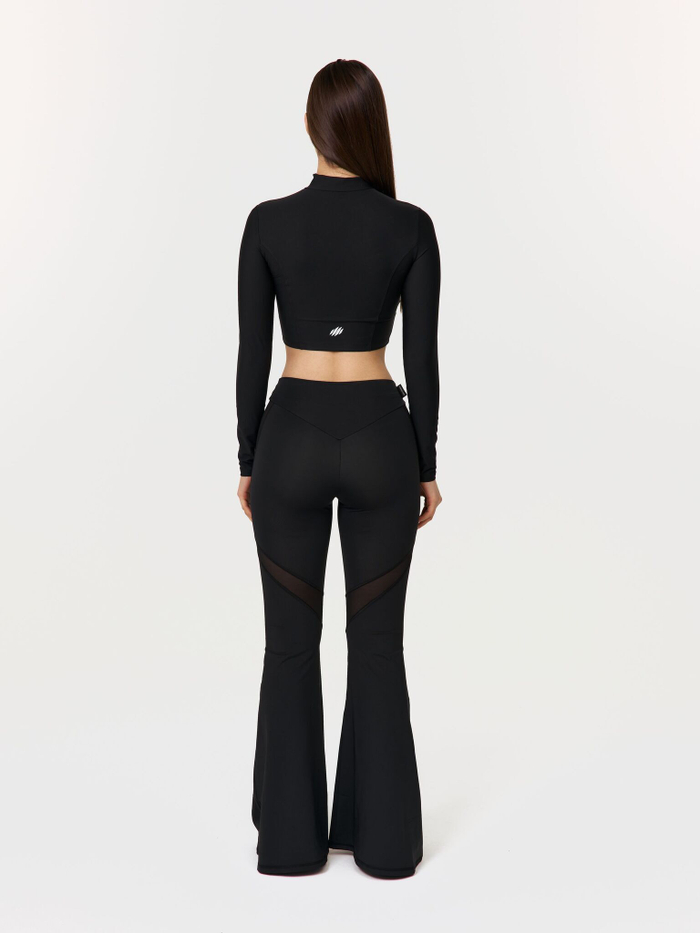 Кофта для фитнеса на молнии