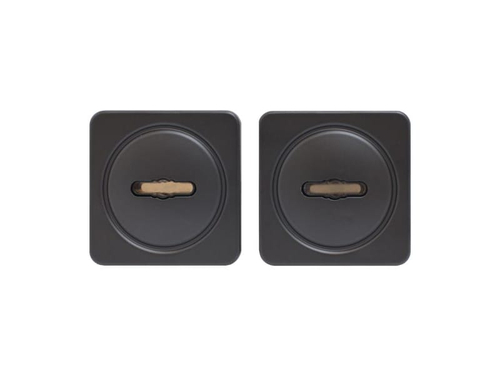 Накладка сувальдная Булат НДС 05.02 АТЛАС матовый черный АКЦИЯ!!  Х