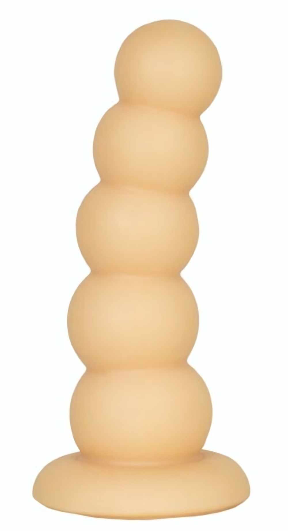 Телесная насадка-елочка Harness - 12,4 см. (Цвет: телесный)