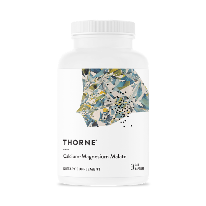 Кальций-магний малат, Calcium-Magnesium Malate, Thorne Research, 240 капсул