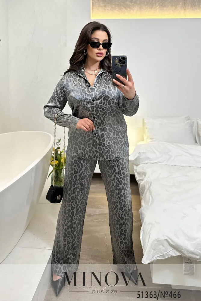 Костюм 466-серый Minova