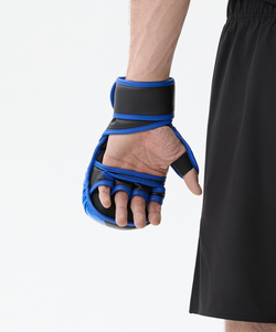 Перчатки MMA HYBRID, синий