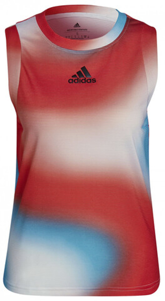 Женский топ теннисный Adidas Mel Match Tank W - разноцветный