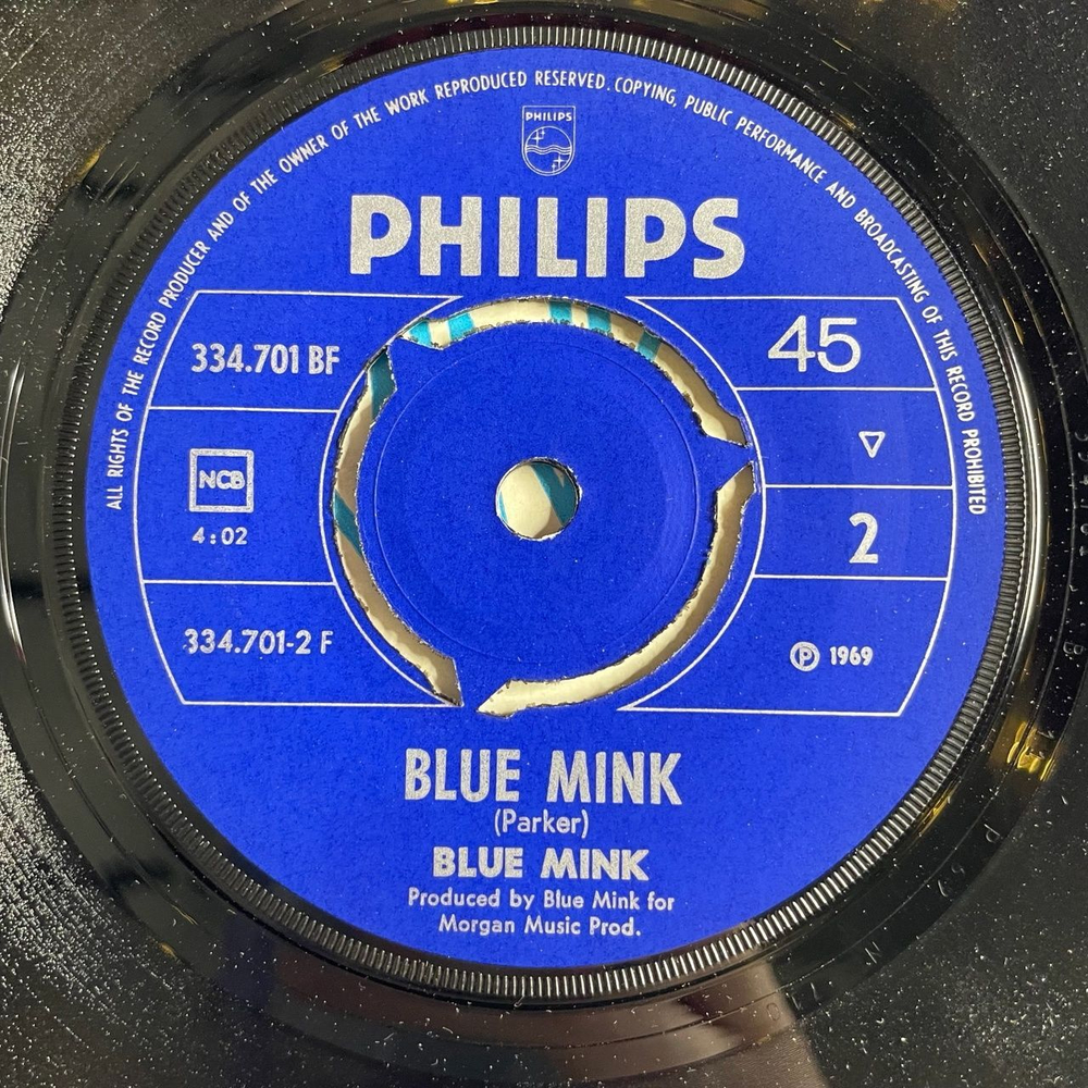 Винтажная виниловая пластинка LP Blue Mink Melting Pot (Швеция 1969) 7 дюймов, 45 RPM, Single