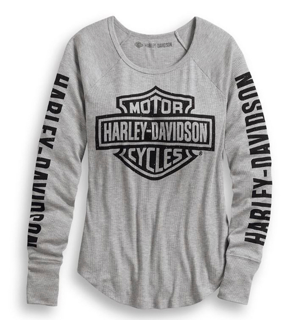 Лонгслив Logo Rib-Knit Top Harley-Davidson