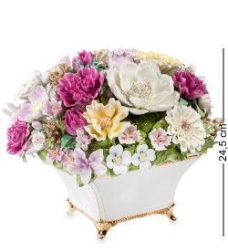 Pavone CMS-33/ 2 Композиция из костяного фарфора «Ваза с цветами»