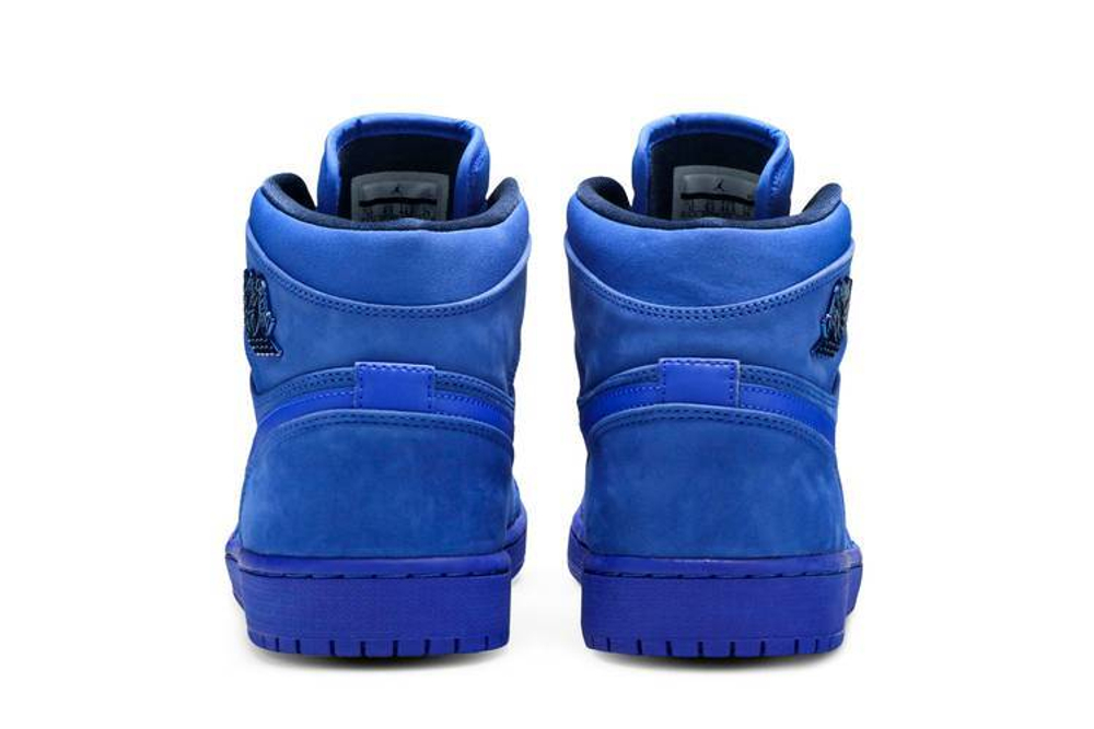 Кроссовки Jordan Air Jordan 1 Retro High Blue Void (Женская размерная сетка)