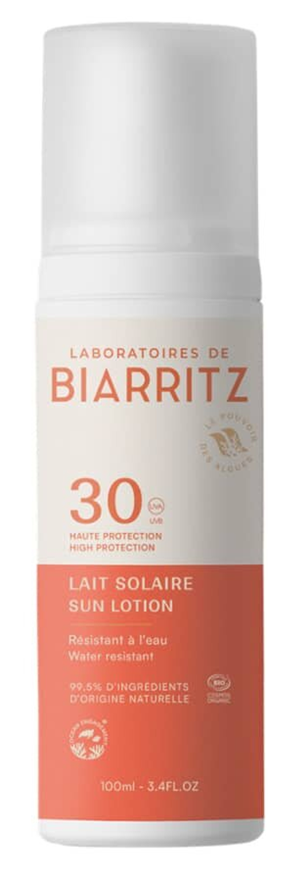 Солнцезащитный крем Laboratoires de Biarritz SPF30, 100 мл