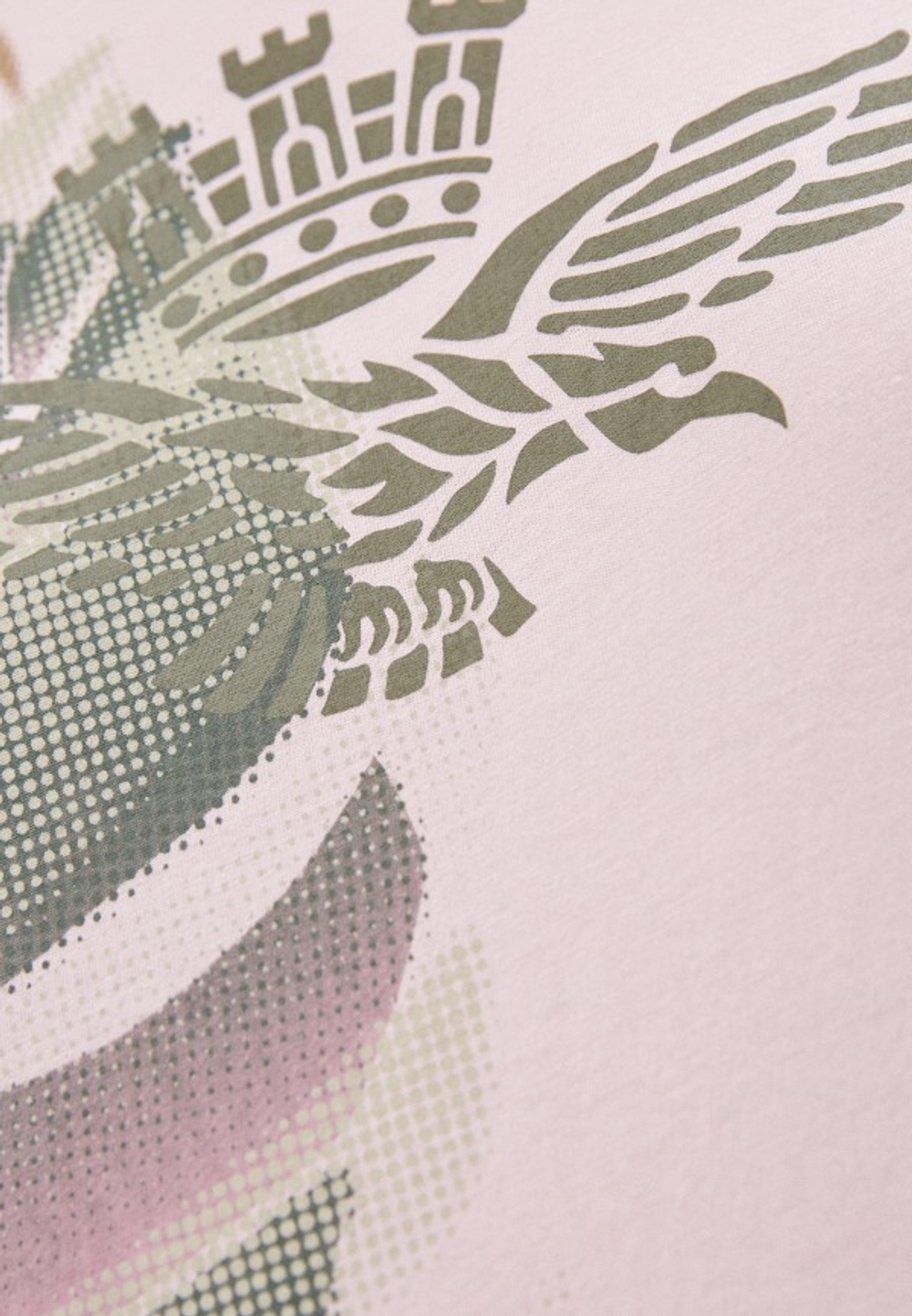 Футболка жен. AERONAUTICA 1880 розовый с хаки лого