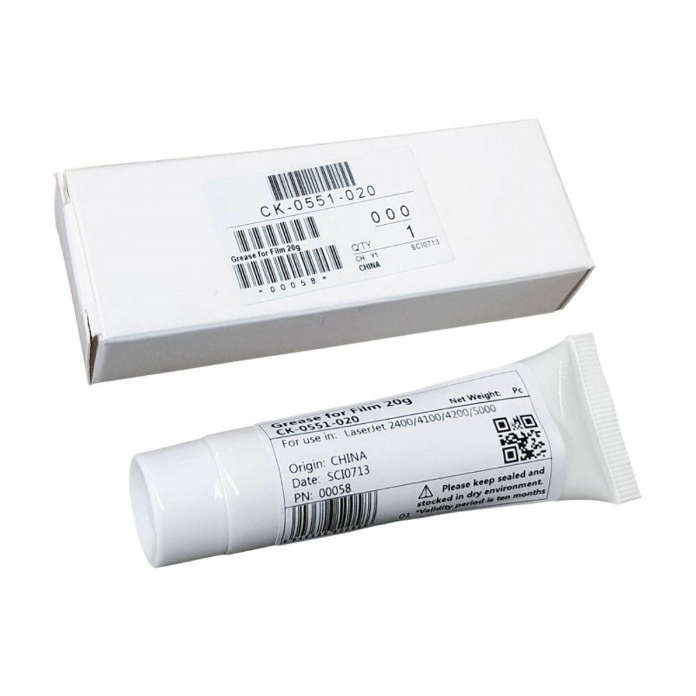 Смазка термопленок/термоэлементов Permalub G No. 2 (CK-0551) для HP LaserJet 1010/1015/1020/1022/1160/1320/P2015 (Nippeco), 20г, CET0058
