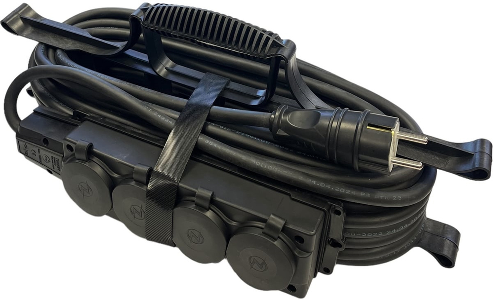 Удлинитель силовой iTOK i-CONNECT-COLOR-SUR-PVS-215-4-54-50-BLACK