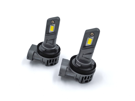 Cветодиодные лампы H8/H9/H11/H16 Sariti E4P с вентилятором, 12V, 25W, 5500K (комплект, 2шт)