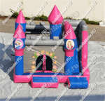 Коммерческий надувной батут "Маленькие принцессы"