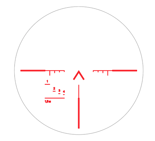 Призматический прицел ВОМЗ Pilad Р2.5х24L на Picatinny Brevis LS400