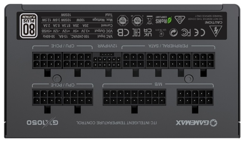 Блок питания Game Max GX-1050 PRO 1050 Вт