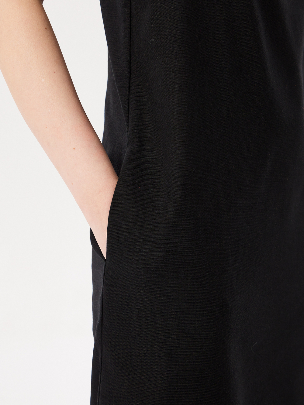 Сарафан льняной прямой