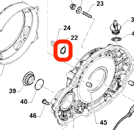 Стопор сцепления J20 TM KZ R3