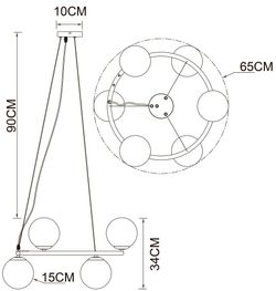 Подвесная люстра Arte Lamp