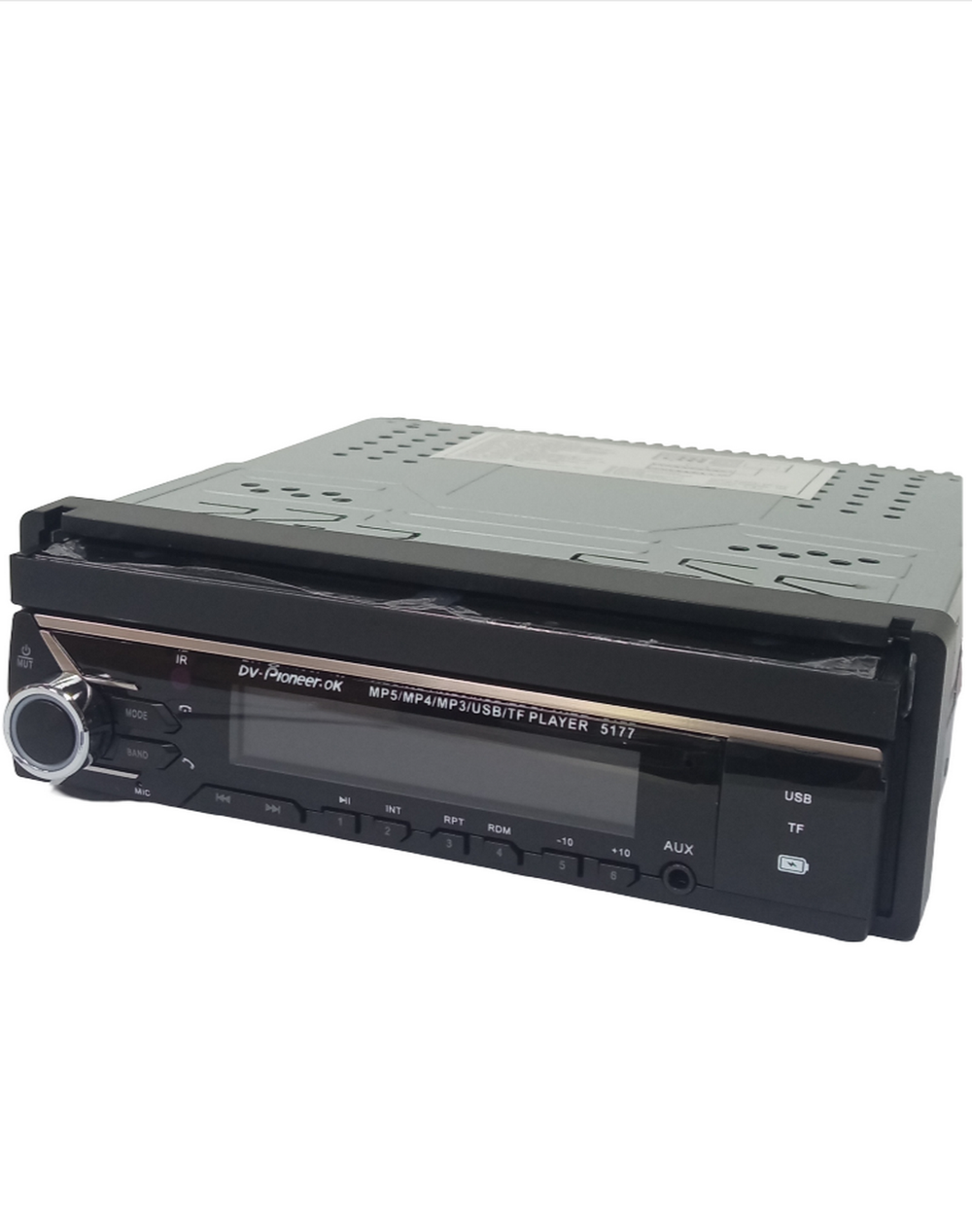 Автомагнитола с выездным экраном 7"/1DIN MP5MP3 Player DV-Pioneer.OK 5177
