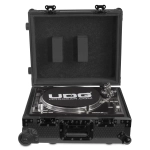 Кейс UDG Ultimate Flight Case Multi Format Turntable Black MK2 Plus (Trolley & Wheels)