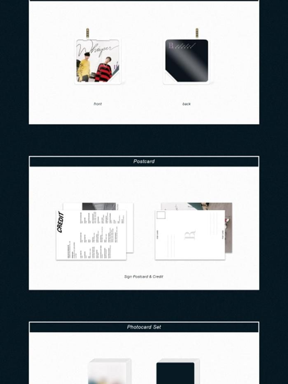 Альбом VIXX LR - WHISPER 2nd Mini Album KIHNO KIT