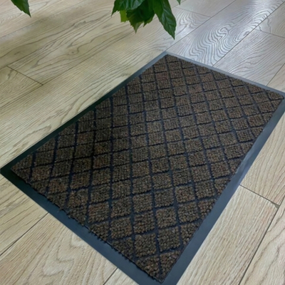 Коврик придверный влаговпитывающий "ГАЛАНТ" 60*90 см. коричневый