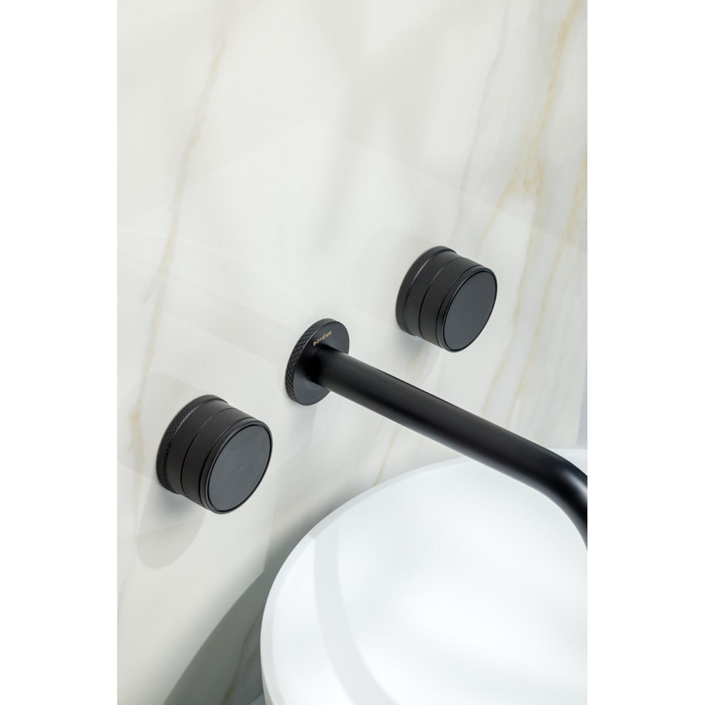 Смеситель для раковины Boheme PRESTIGE 152-2-B-PR С ВНУТРЕННЕЙ ЧАСТЬЮ, BLACK