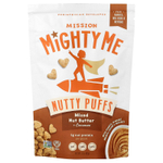 Mission MightyMe, Nutty Puffs, смешанная ореховая паста с корицей, 42 г (1,5 унции)