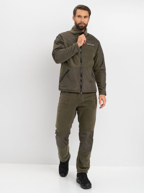 Костюм демисезонный Пикник-ЛЮКС ткань Флис цвет Хаки