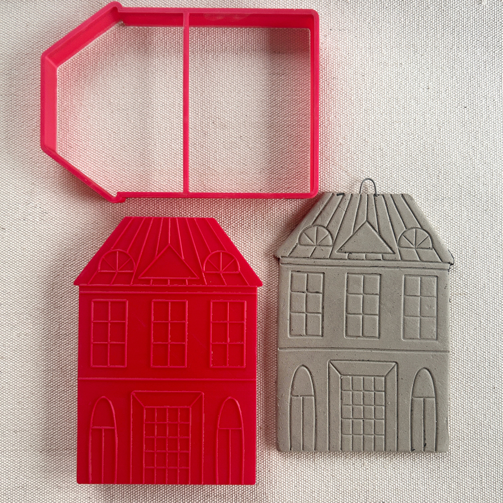 Штамп с вырубкой "Дом"