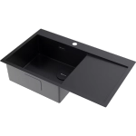 Кухонная мойка Omoikiri Akisame 86-L Side-GB нерж. сталь/графит