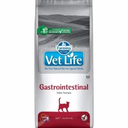 Farmina vet life cat gastrointestinal сухой корм для взрослых кошек при заболеваниях желудочно-кишечного тракта - 2 кг