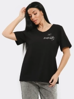 Футболка базовая женская большие размеры