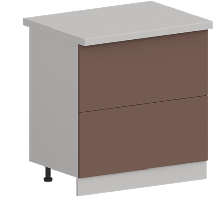 Кухня Модуль ШН2Я 800 Ликата / Пудрово-розовый