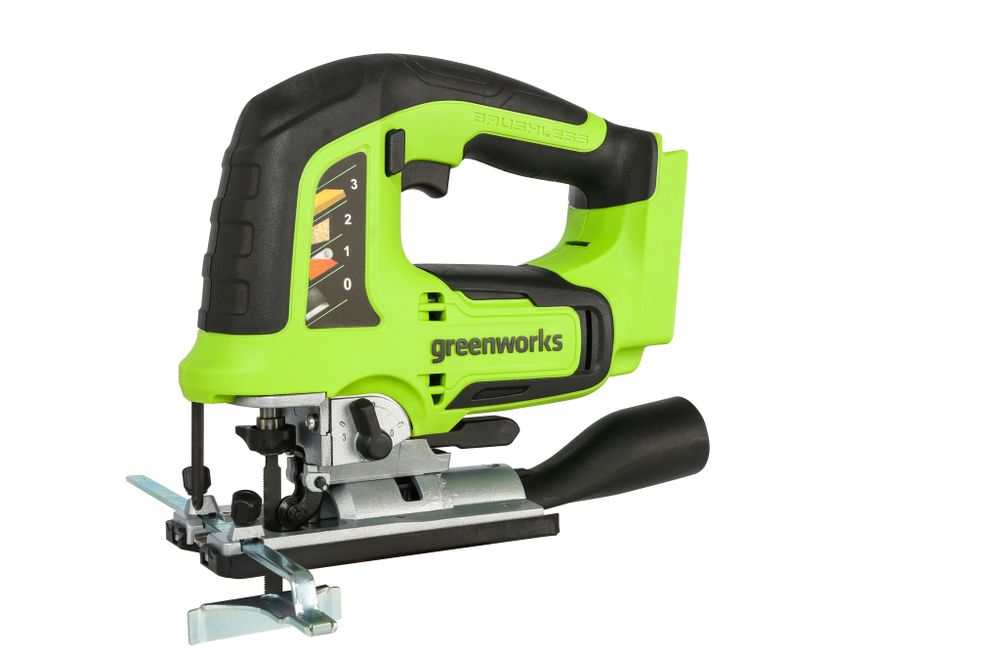 Аккумуляторный лобзик Greenworks GD24JS, 3601407,24v, без АКБ и ЗУ