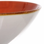 Салатник керамический «Corsica orange» 22*7см