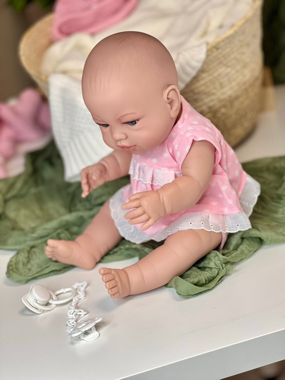 Кукла Berbesa виниловая 42см Recien Nacido (5110K)