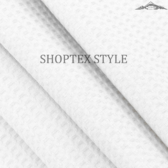 Вафельное полотно гладкокрашеное | ш.150 см | 240 г/м² | хлопок-100%