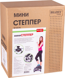 Министеппер Bradex, компактный, черно-белый SF 0576