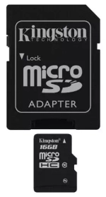 Карта памяти 16GB Kingston(Prestigio)