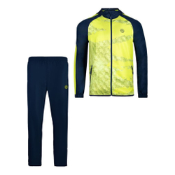 Мужские теннисные Костюмы BIDI BADU Kidane Tech Tracksuit Men - Lime, Dark Blue