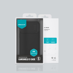 Чехол от Nillkin для iPhone 14 Pro Max, серия CamShield S Case, полуавтоматический механизм сдвижной шторки