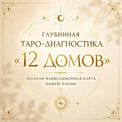 Глубинная Таро-диагностика «12 Домов»: Полная навигационная карта вашей жизни Врата 08.08: «Материализация желания»