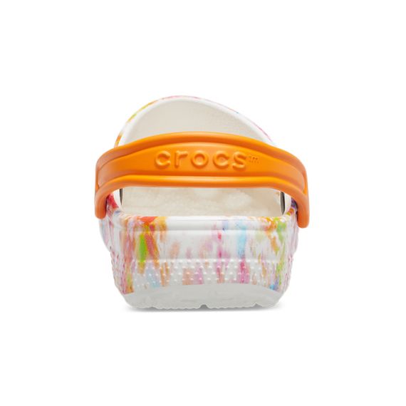 Crocs Classic Tye Dye Graphic Clog 'White'