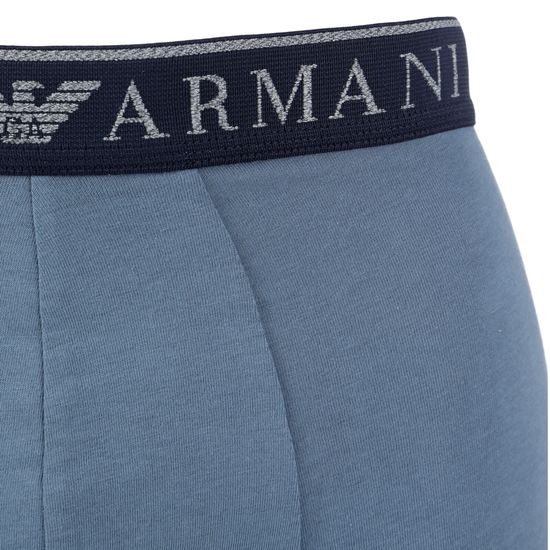 Набор мужских трусов хипсов 2в1 (серый, серо-голубой) Emporio Armani 111769_4F720 15349