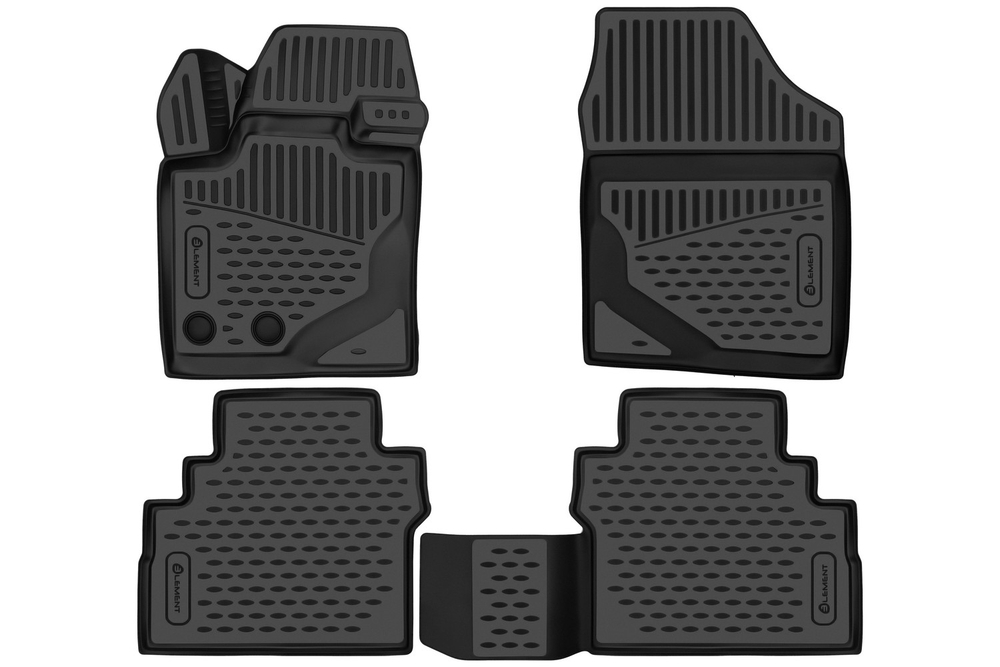 Коврики 3D в салон для МОСКВИЧ 3е 2022-, Внедорожник 5 дв., 4шт. (полиуретан) AFM3DA67650210K