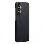 Чехол Samsung Galaxy S25 Pitaka Tactile Woven Case (Black/Gray)